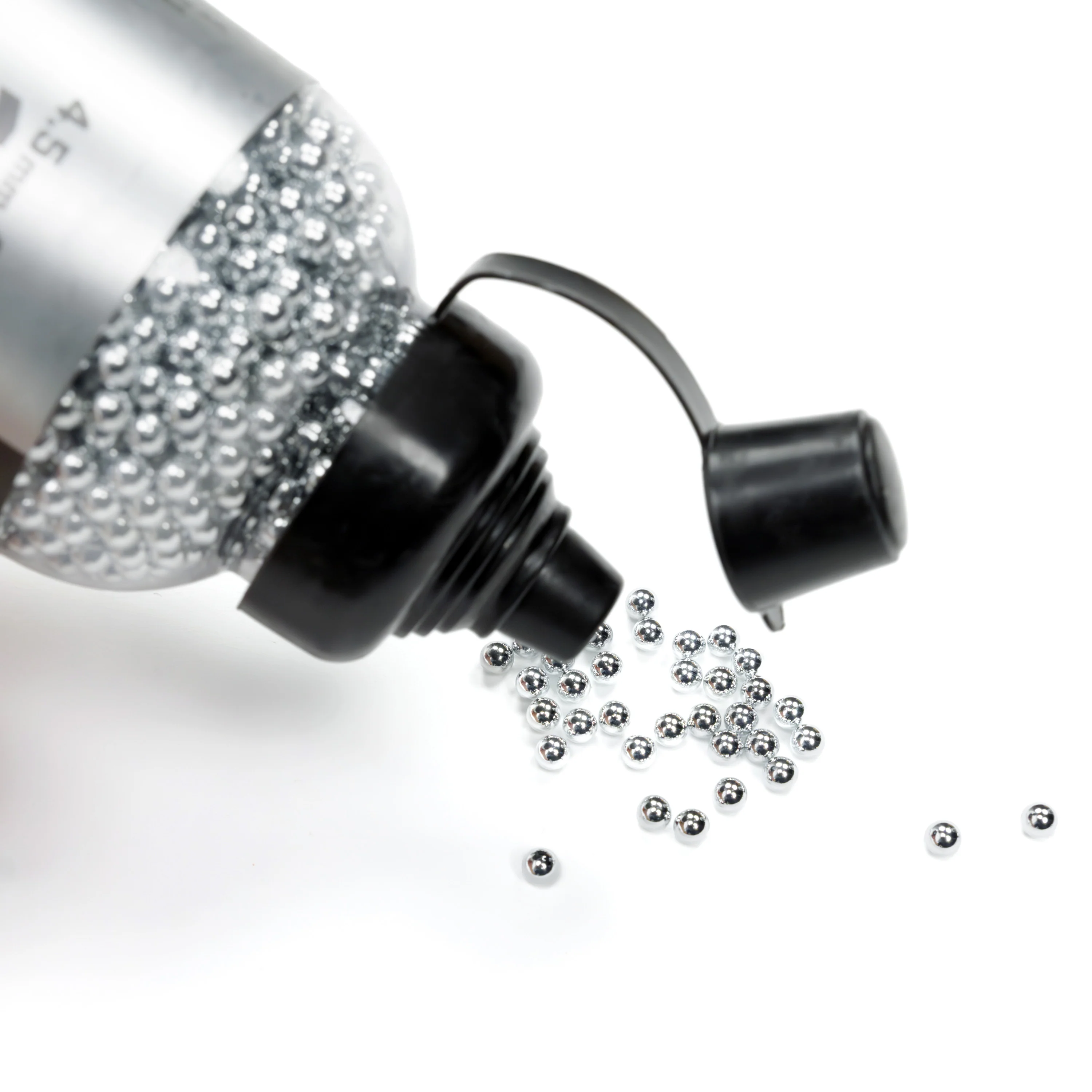 .177 cal/4.5mm Zinc Plated Steel BBs - 6,000 Count - Image 5