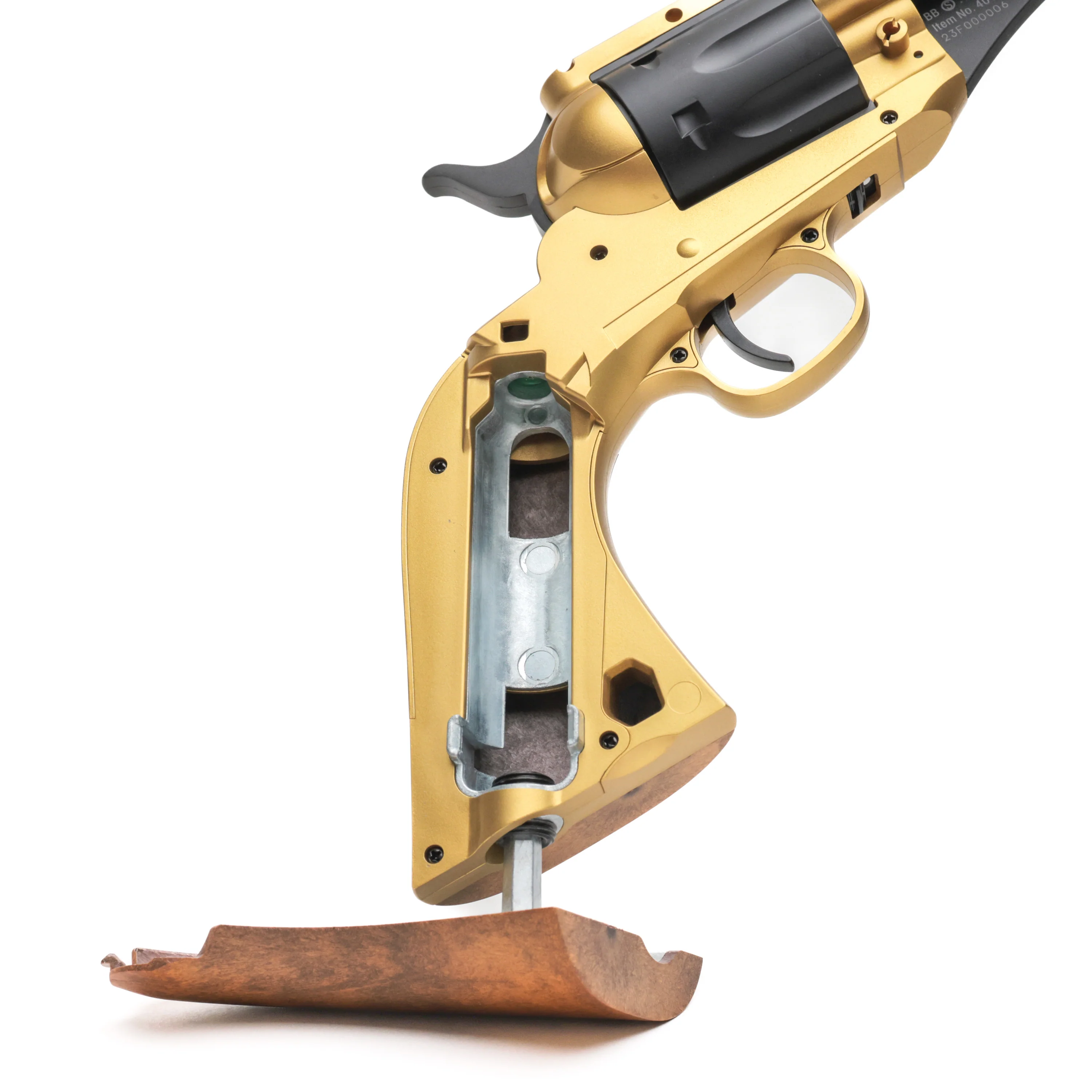 1858 CO2 Pistol Kit - Black & Gold - Image 10