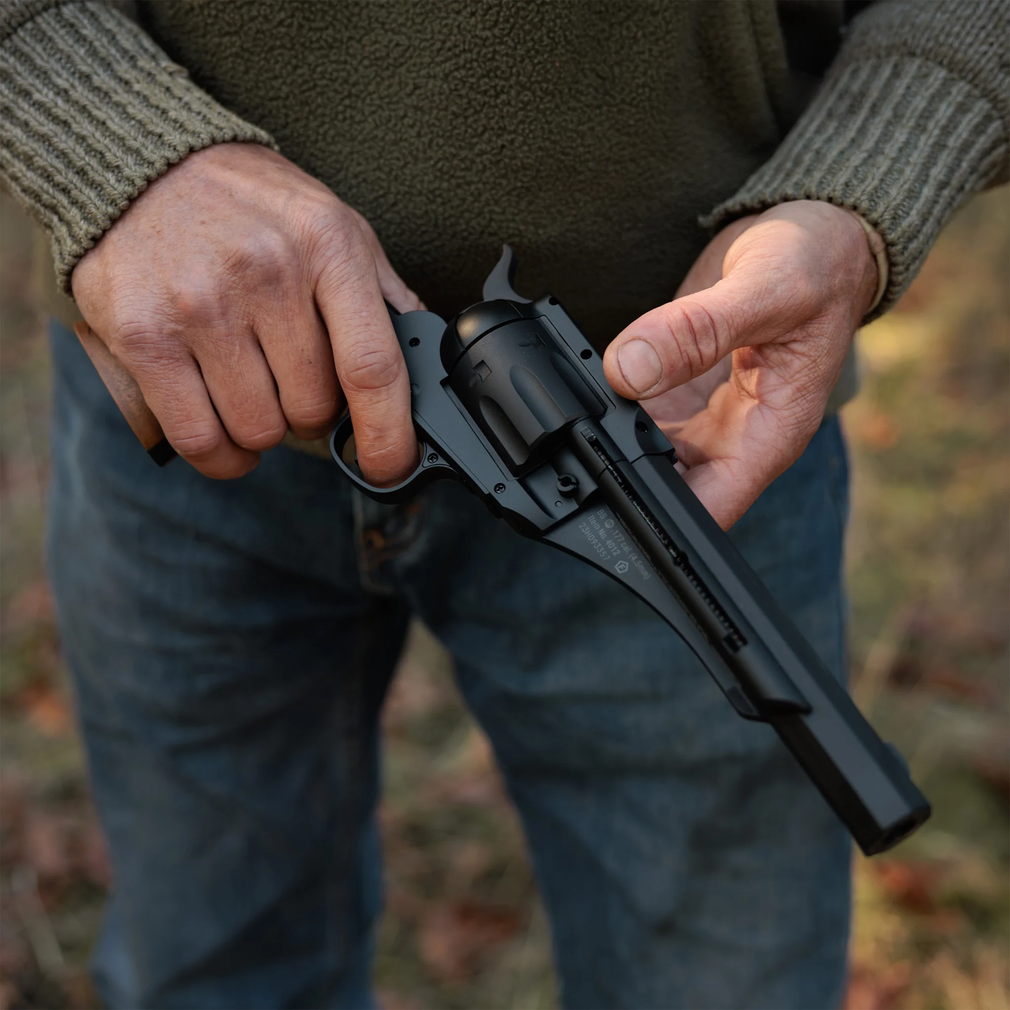 1858 CO2 Pistol Kit - Black - Image 2