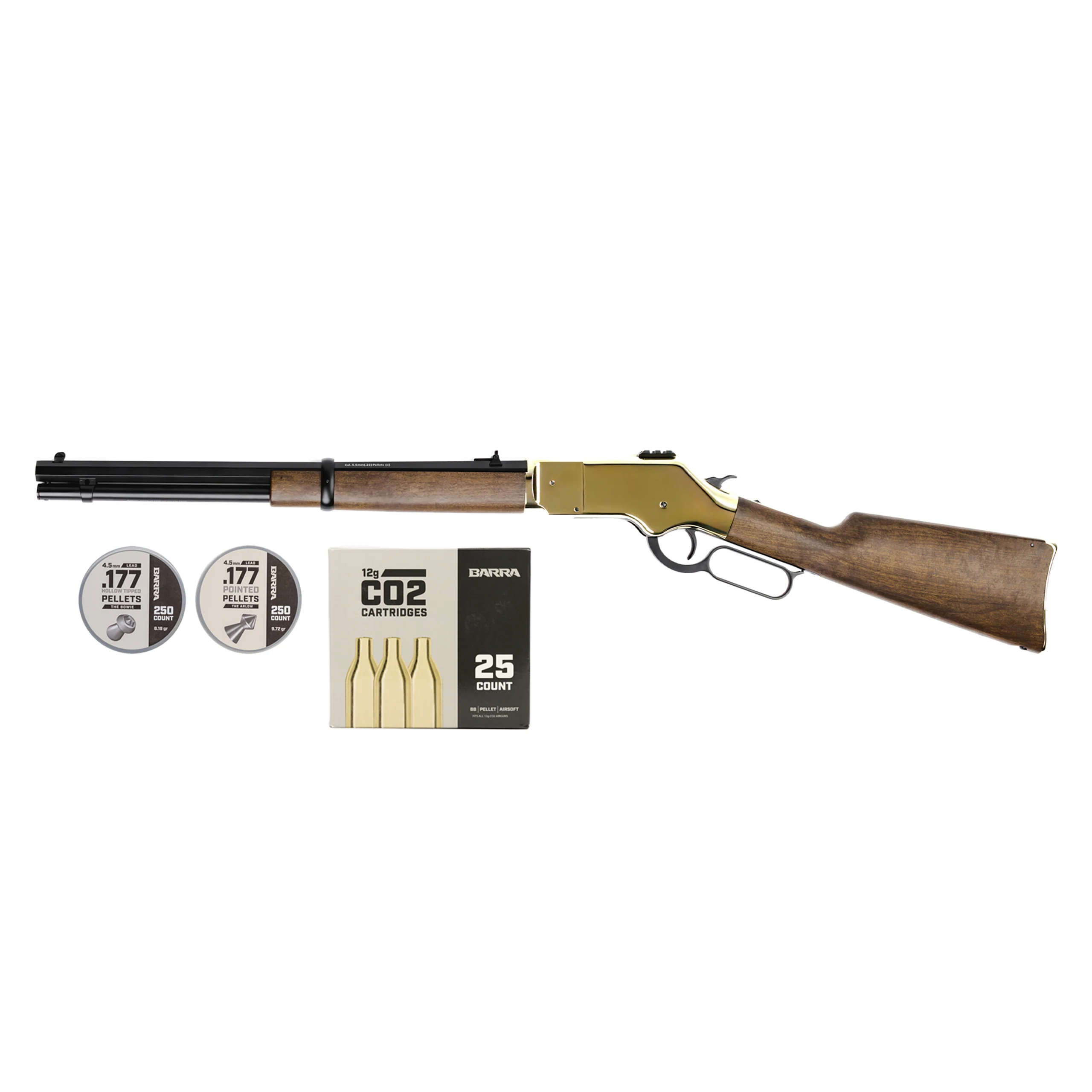 1866 CO2 .177 - Gold (Bundle)