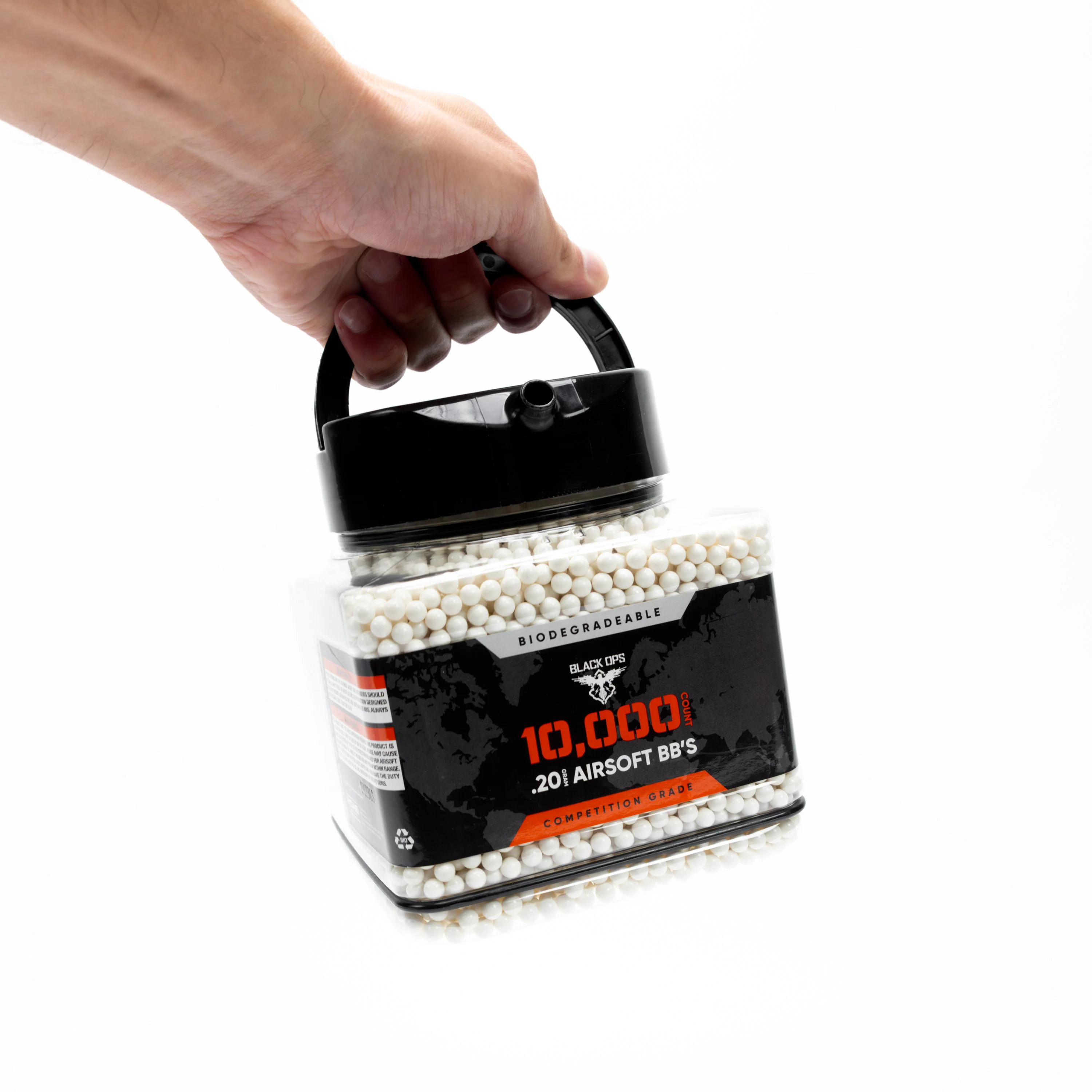 Biodegradable Airsoft 6mm/.20g BBs - 10,000 Count - Image 3