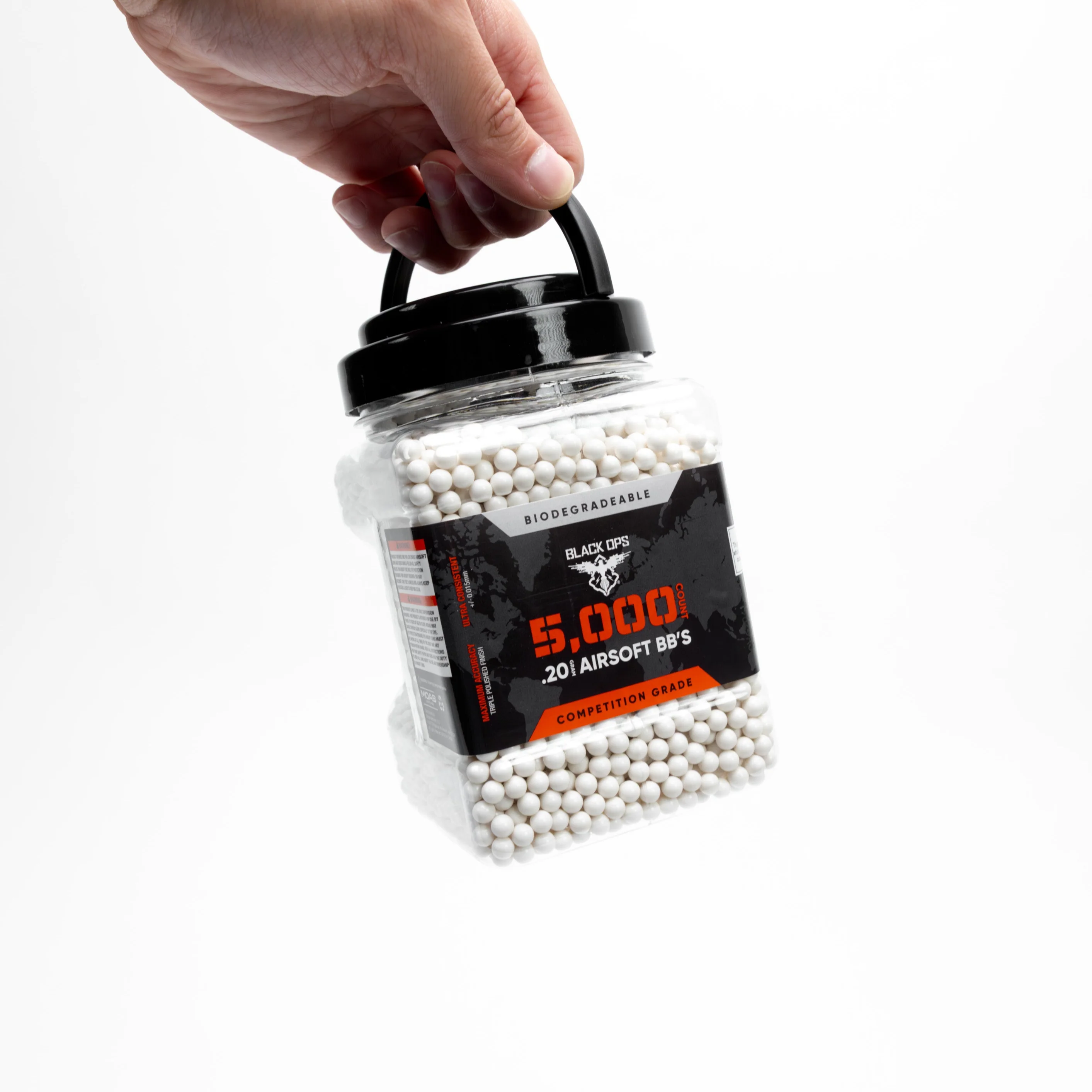 Biodegradable Airsoft 6mm/.20g BBs - 5,000 Count - Image 3