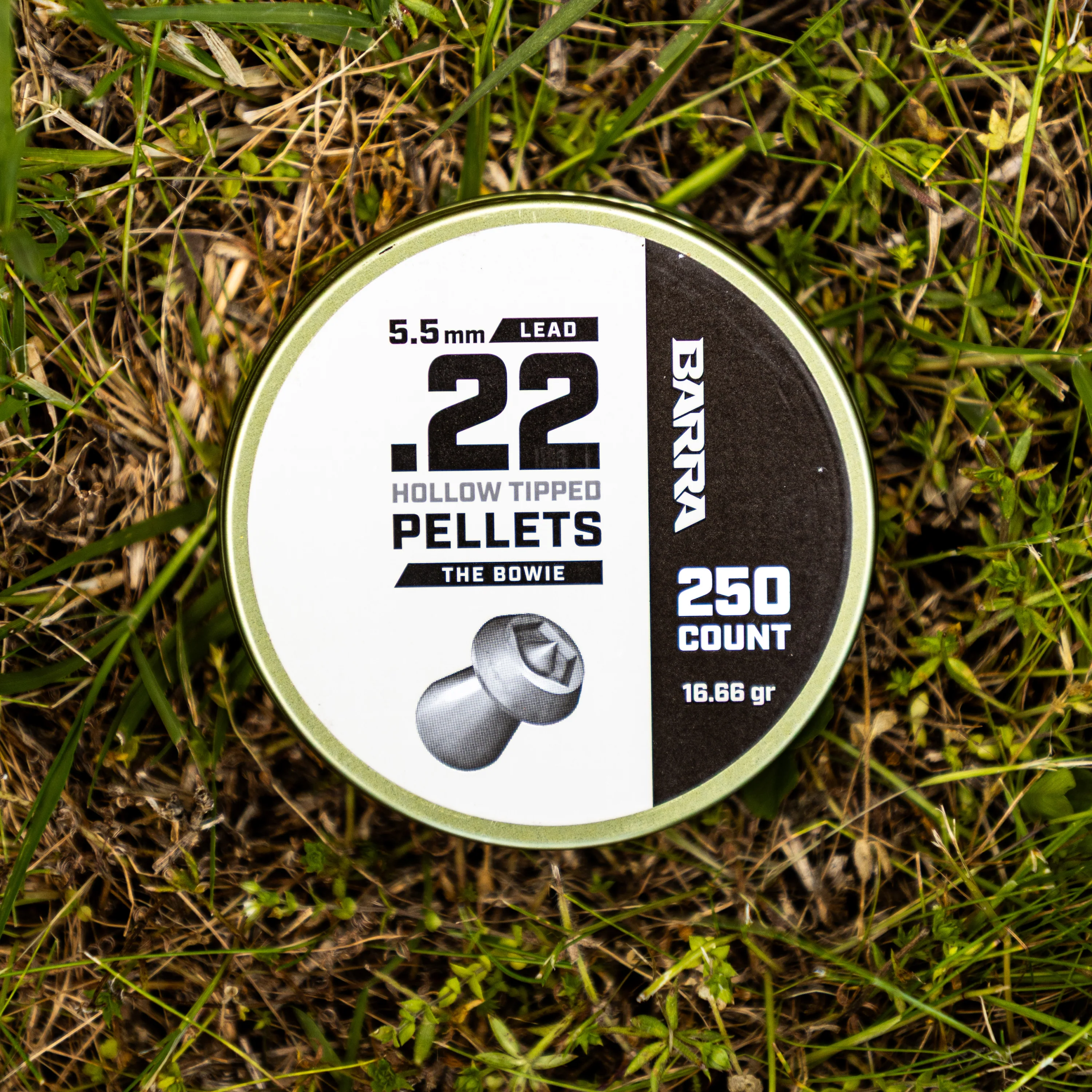 Bowie Hollow Tipped .22 Caliber Pellets - 250 Count - Image 3