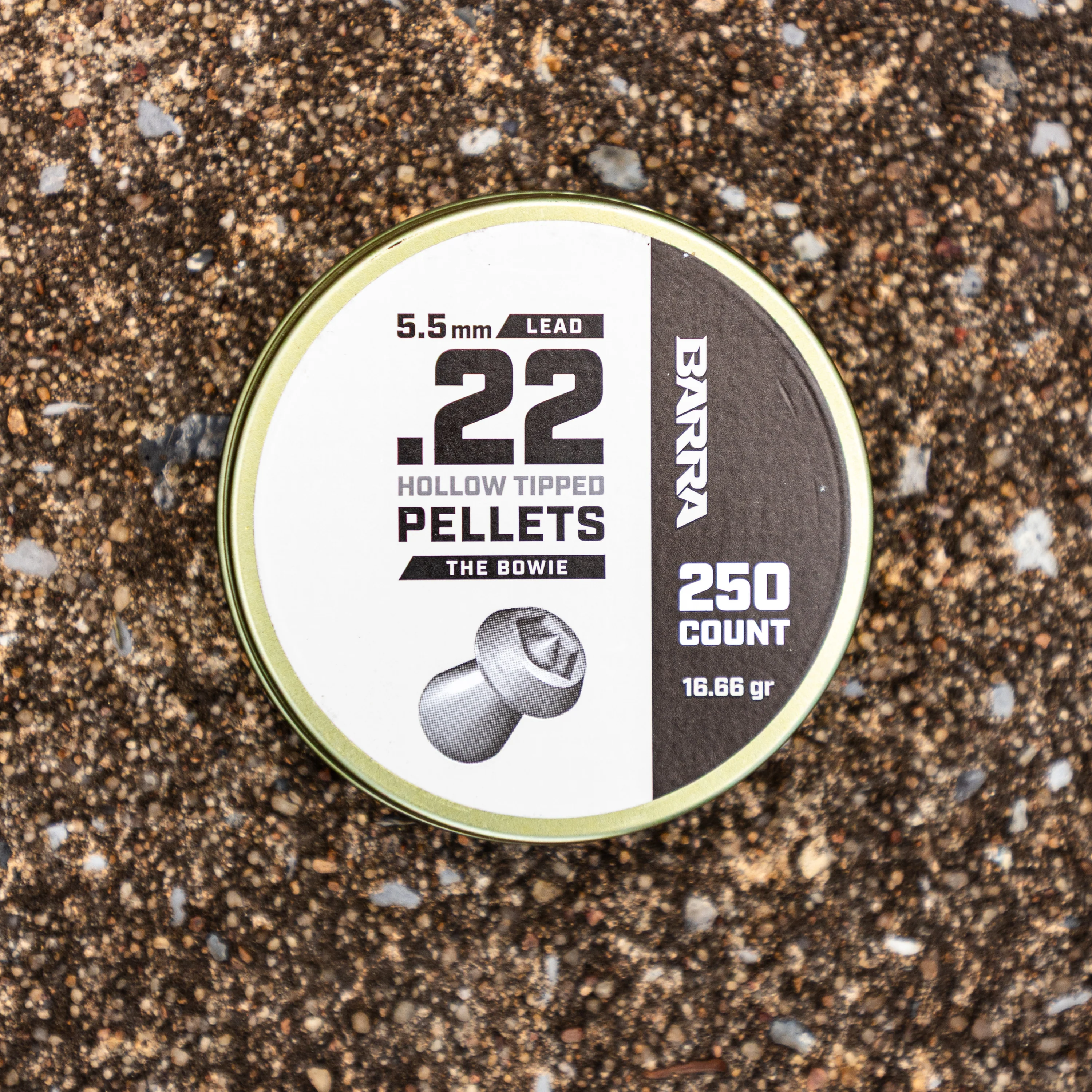Bowie Hollow Tipped .22 Caliber Pellets - 250 Count - Image 7