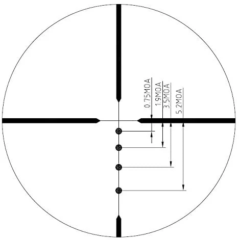 FT2-10X44SF-0DH Rifle Scope - Image 7