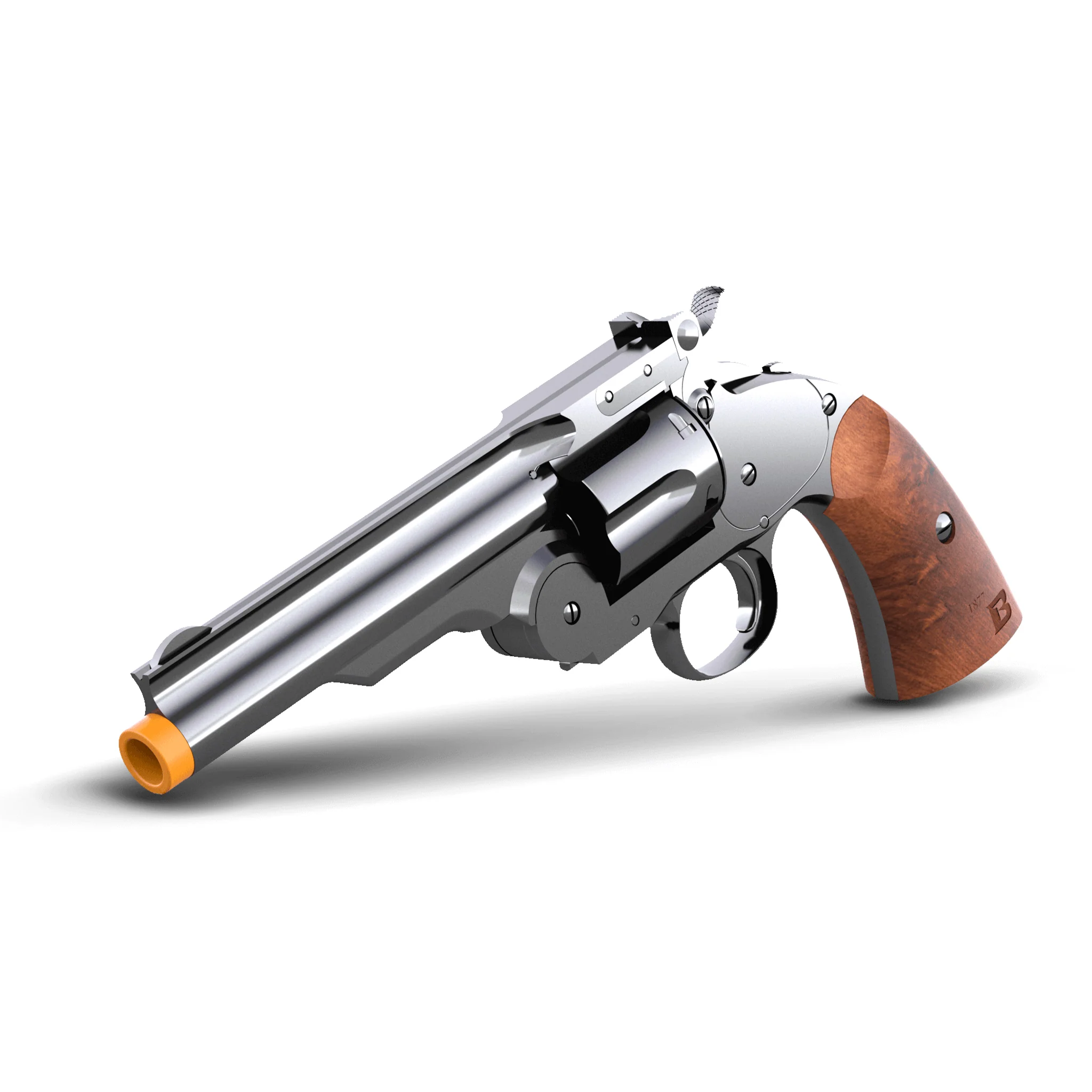 Schofield 5 Inch Airsoft - Gunmetal - Image 7