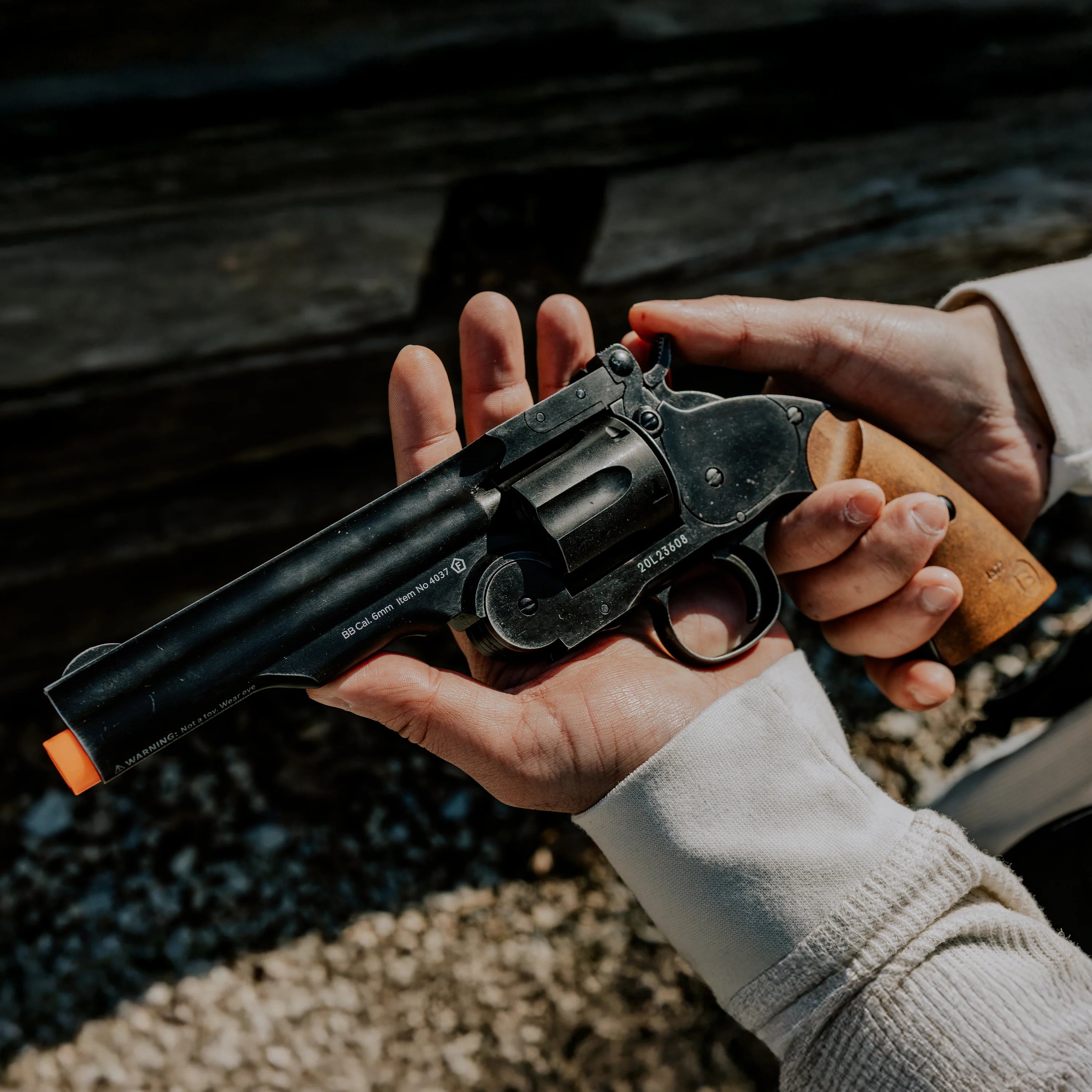 Schofield 5 Inch Airsoft - Aged - Image 8