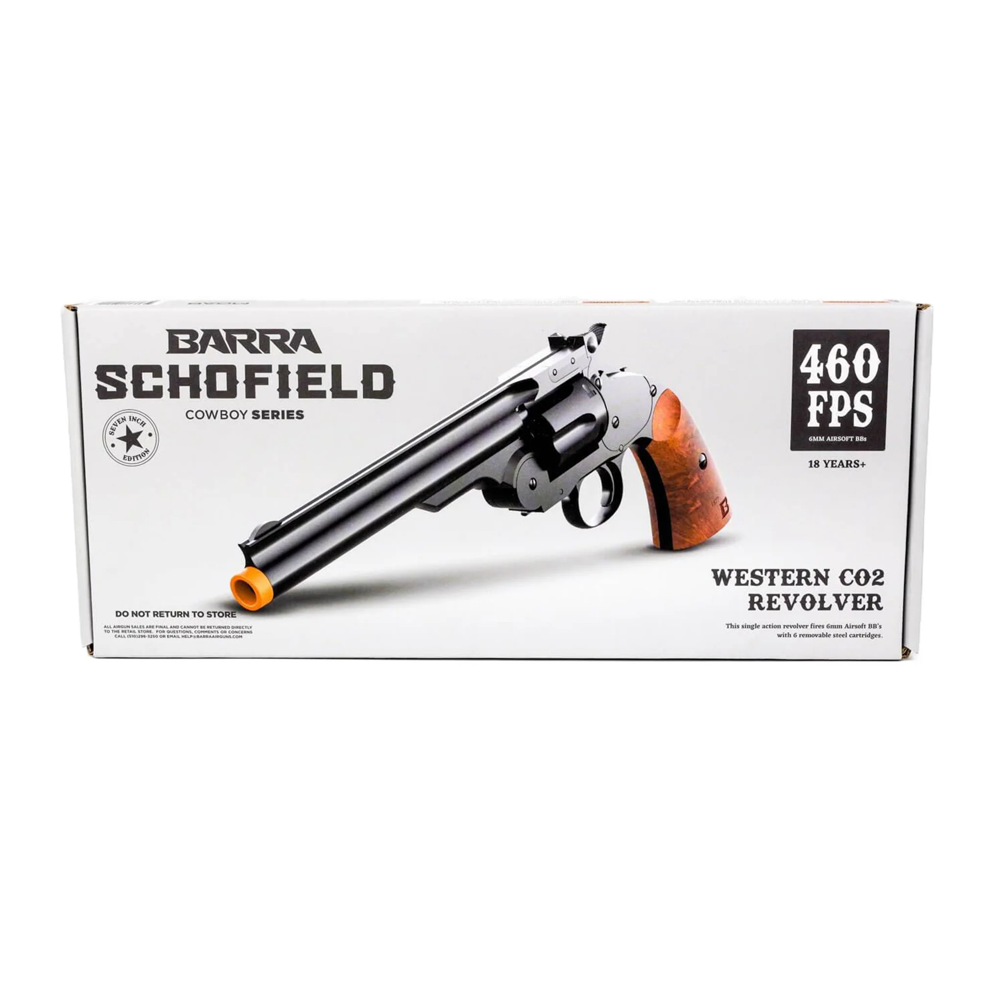 Schofield 7 Inch Airsoft - Gunmetal - Image 7