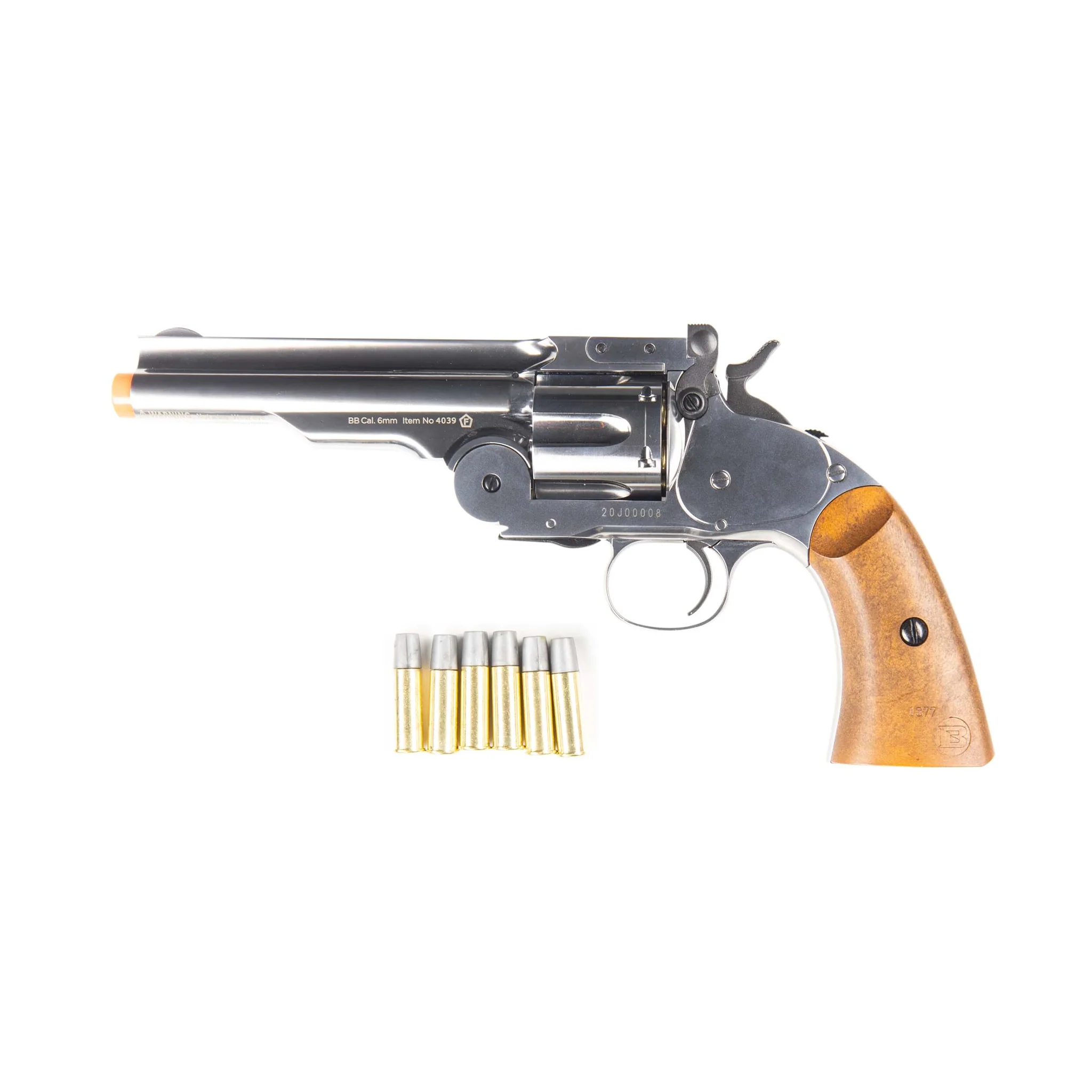 Schofield 5 Inch Airsoft - Chrome - Image 5