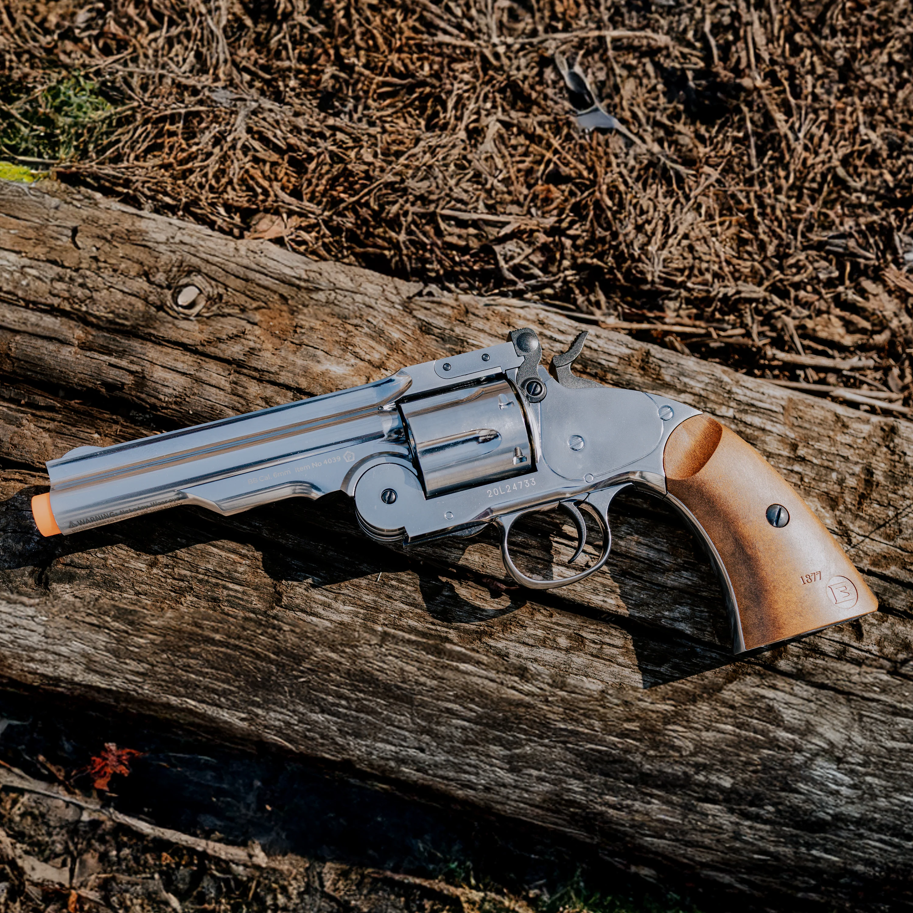 Schofield 5 Inch Airsoft - Chrome - Image 9