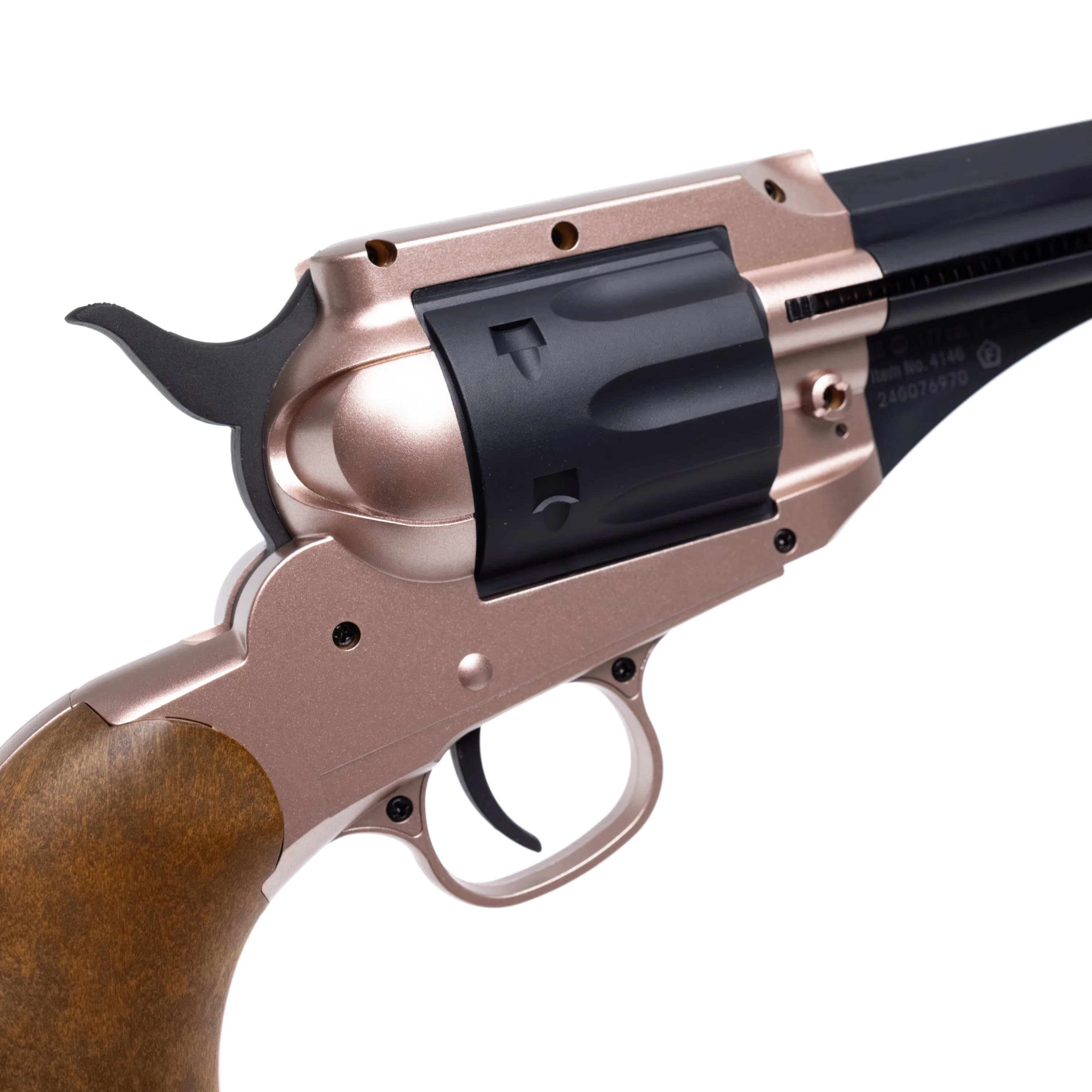 1858 CO2 Pistol Kit - Black & Rose Gold - Image 4