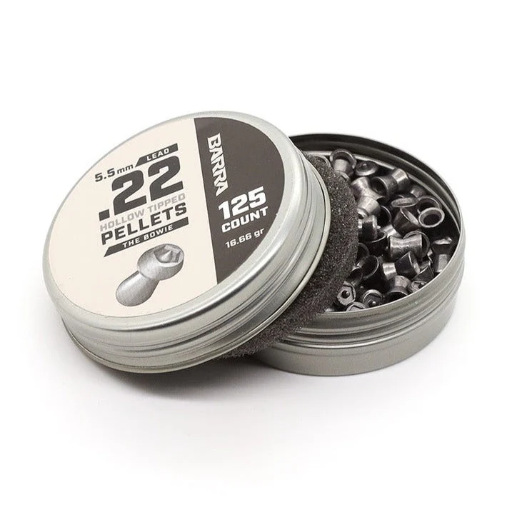 Bowie Hollow Tipped .22 Caliber Pellets - 125 Count - Image 5