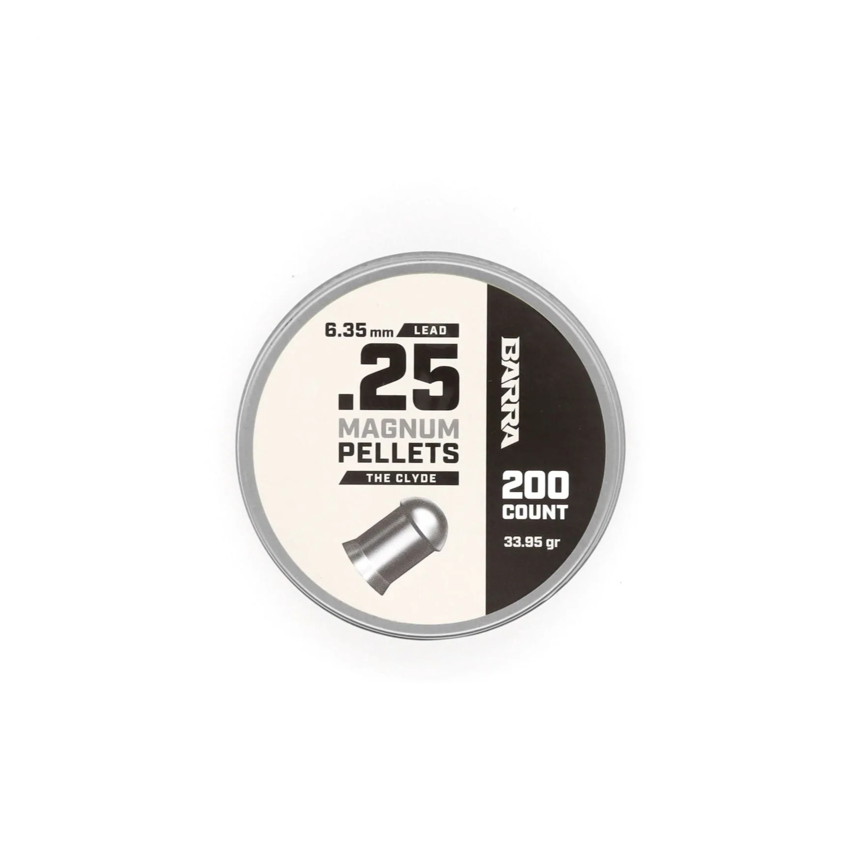Clyde Heavy .25 Caliber Pellets - 200 Count - Image 4