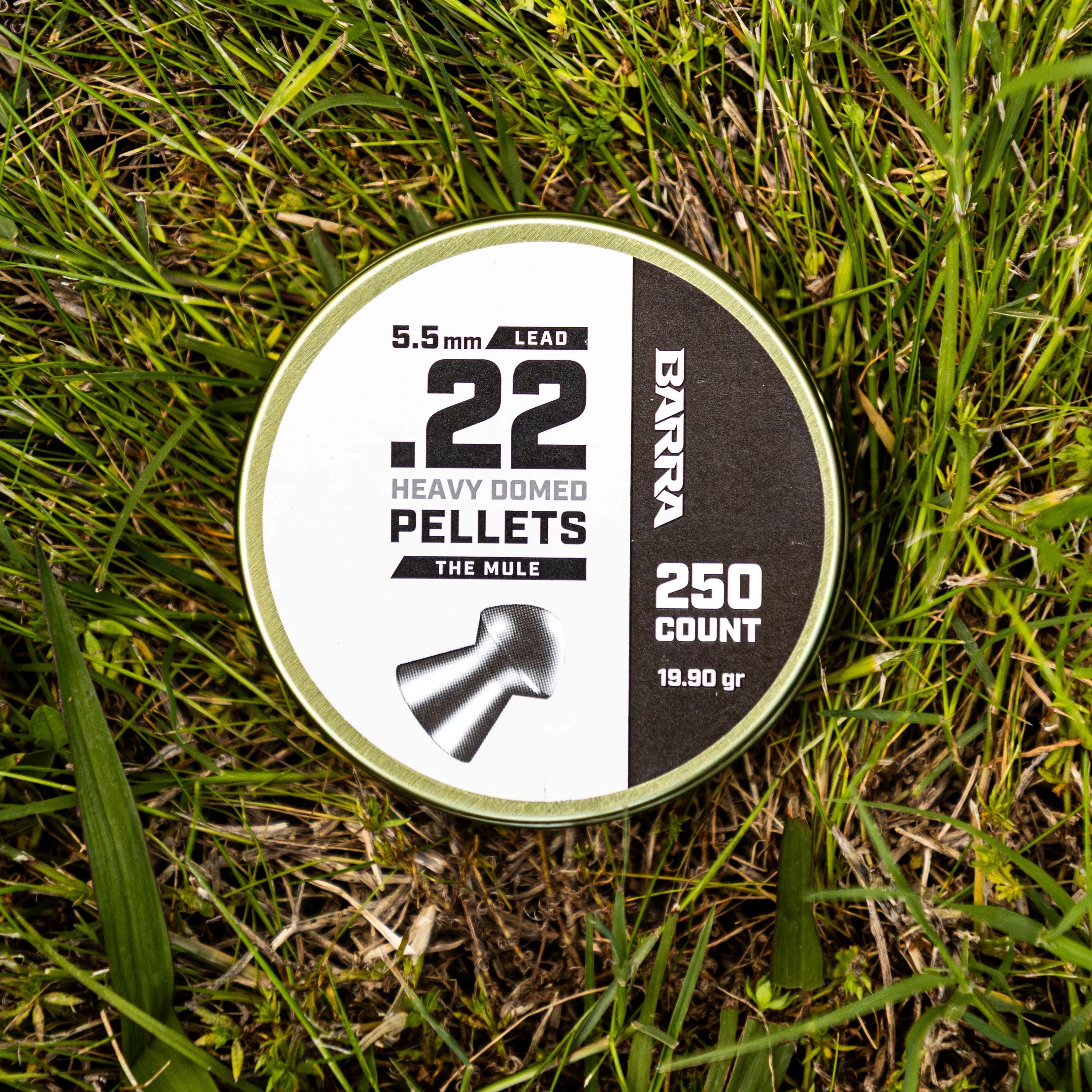 Mule Heavy Domed .22 Caliber Pellets - 250 Count - Image 2