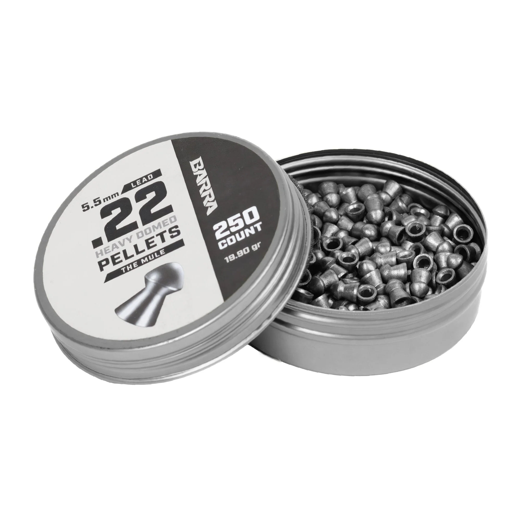 Mule Heavy Domed .22 Caliber Pellets - 250 Count - Image 3