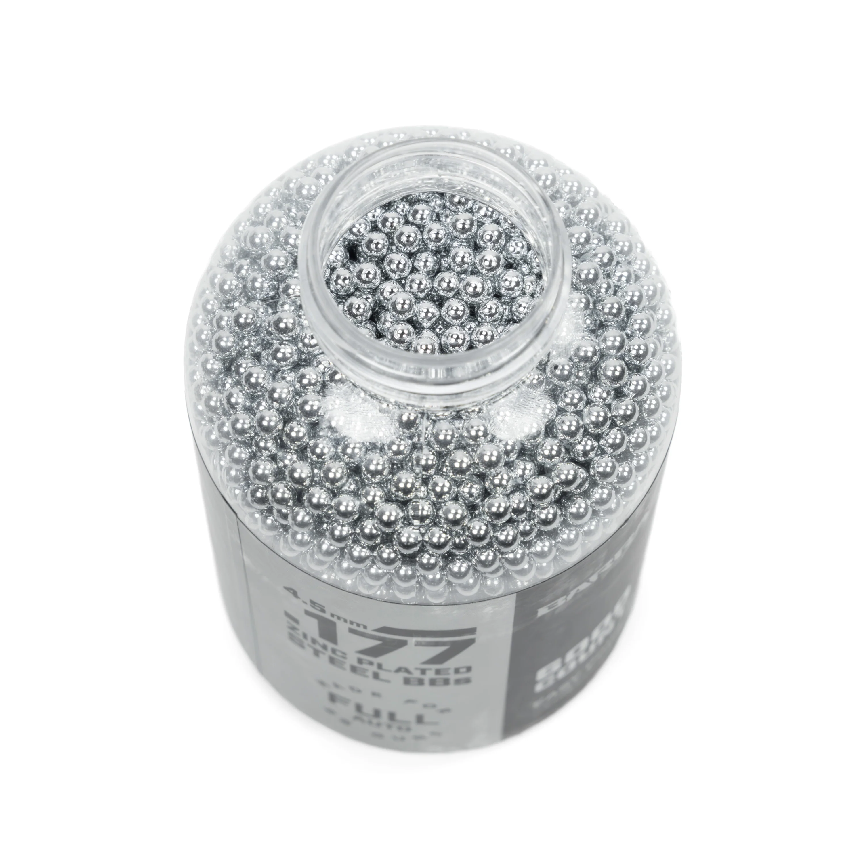 .177 cal/4.5mm Zinc Plated Steel BBs - 6,000 Count - Image 3